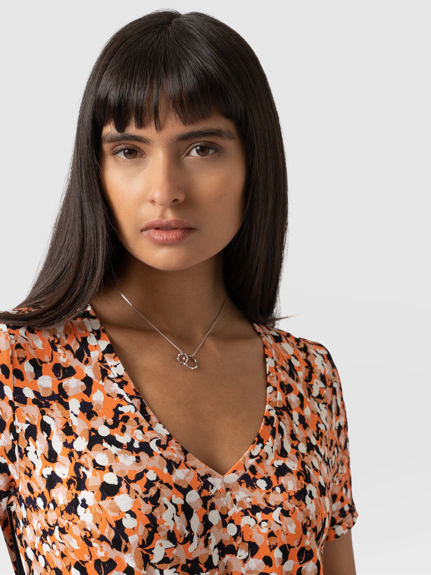 Meredith V Neck Dress Flare - Women's Dresses | Saint + Sofia® EU